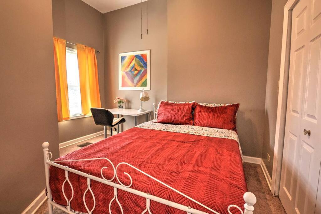 Spacious Row Home Next Transit Near Downtown W Parking Chicago Luaran gambar